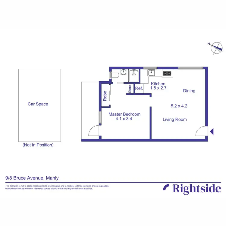Floorplan of Homely unit listing, 9/8 Bruce Avenue, Manly NSW 2095