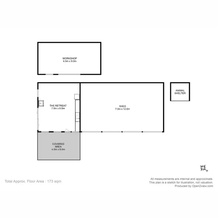 Floorplan of Homely land listing, 4 Valley Road, Collinsvale TAS 7012