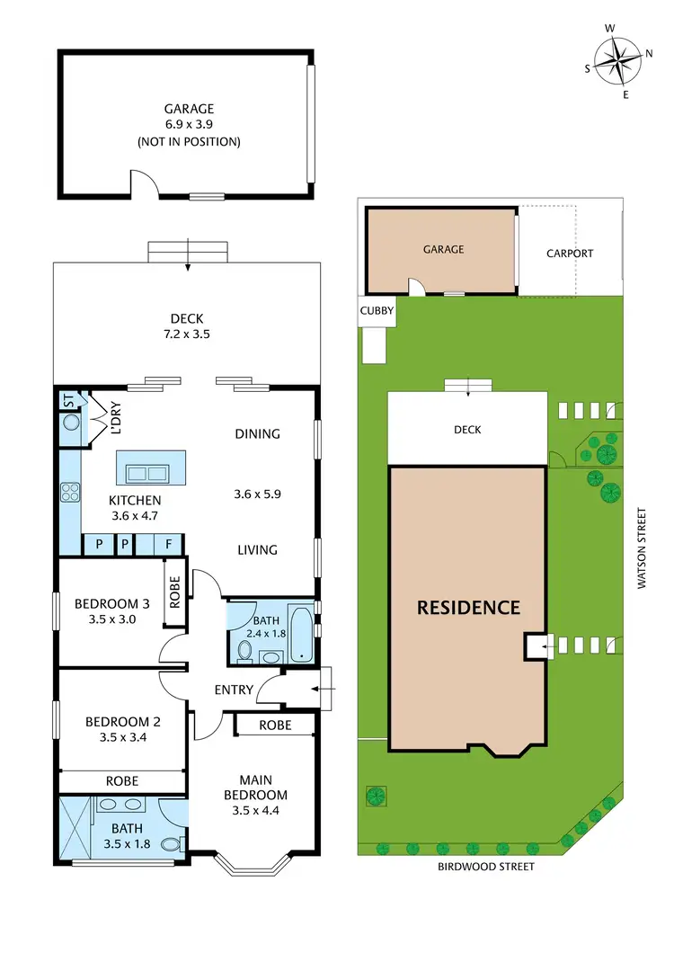 Floorplan of Homely house listing, 19 Birdwood Street, New Lambton NSW 2305