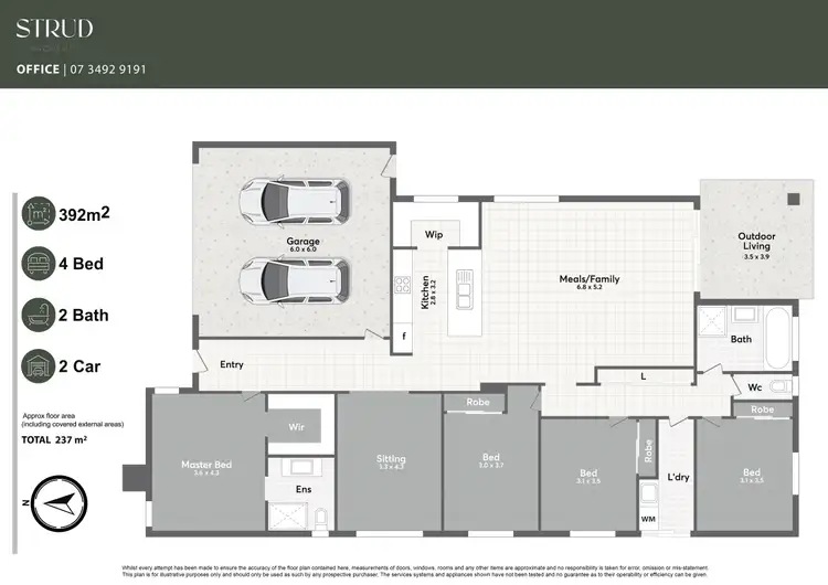 Floorplan of Homely house listing, Address available on request