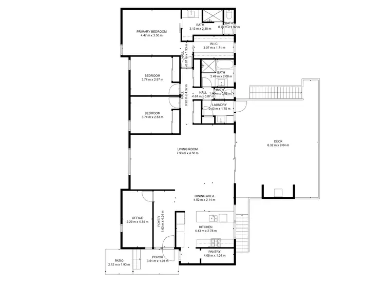 Floorplan of Homely house listing, 2 Cauchi Court, Avoca QLD 4670
