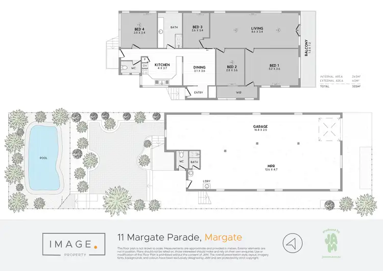 Floorplan of Homely house listing, 11 Margate Parade, Margate QLD 4019