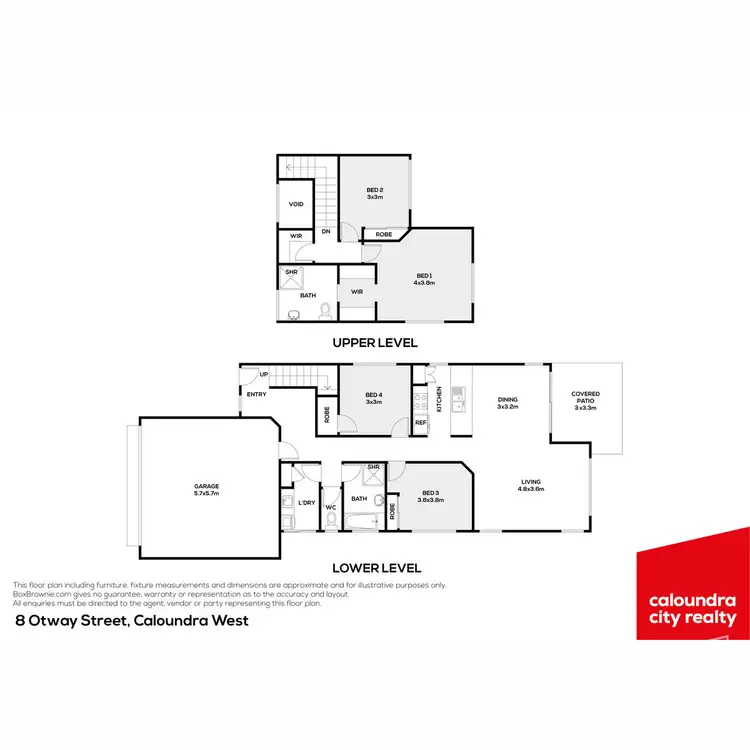 Floorplan of Homely house listing, 8 Otway Street, Caloundra West QLD 4551