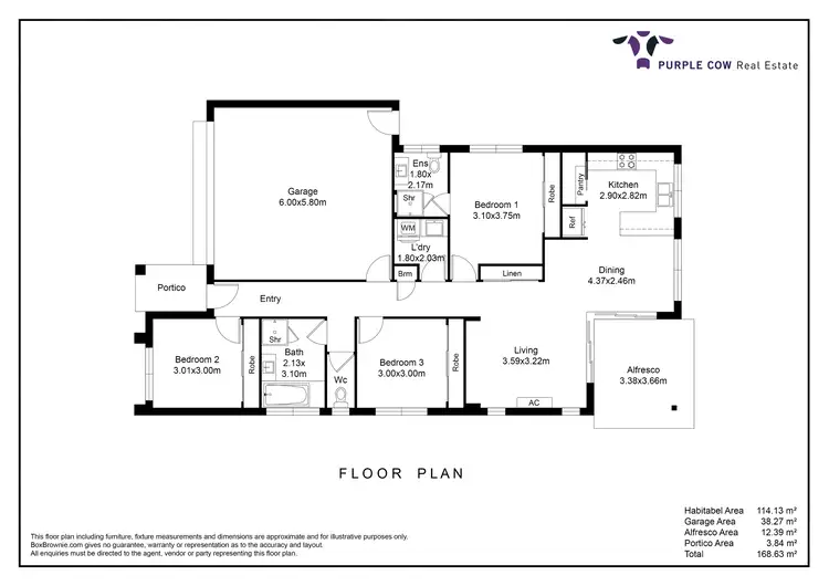 Floorplan of Homely house listing, 68 Steamer Way, Spring Mountain QLD 4300