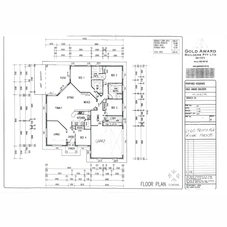 Floorplan of Homely house listing, 12 FERRIS Avenue, River Heads QLD 4655