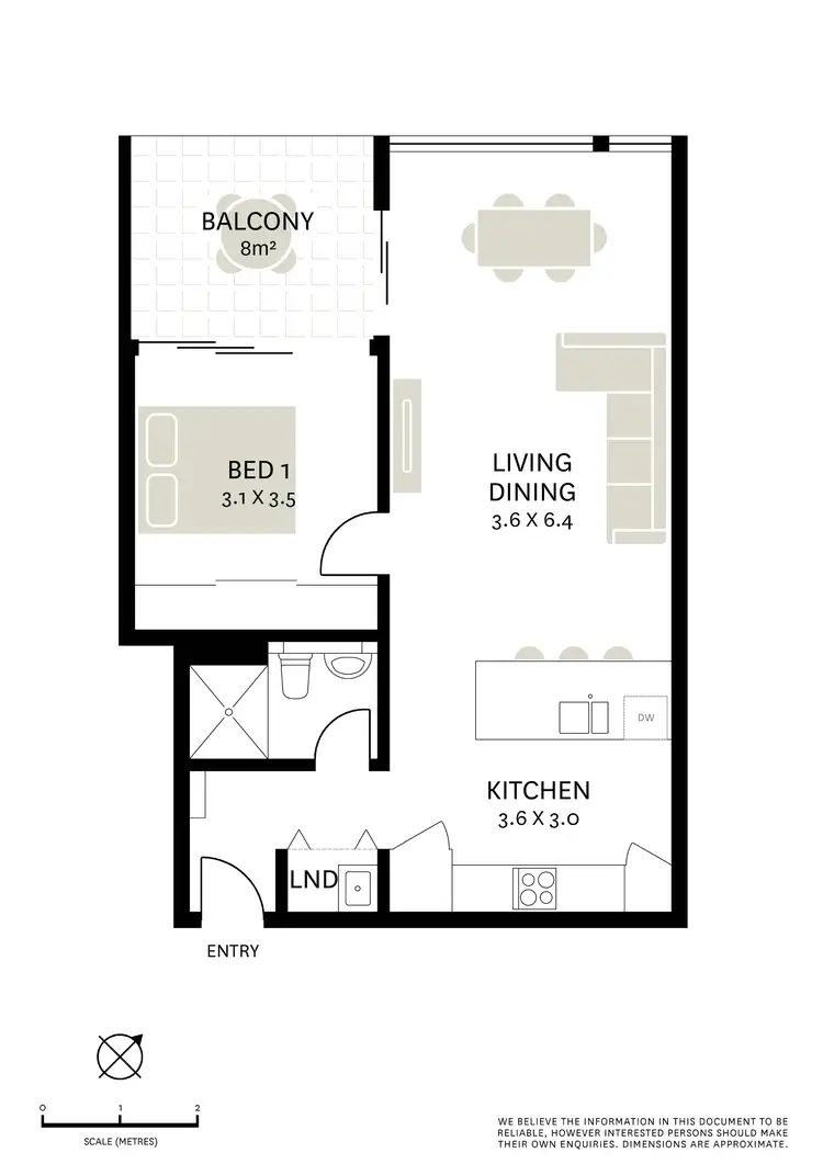 Floorplan of Homely apartment listing, 11/5-11 Pyrmont Bridge Road, Camperdown NSW 2050