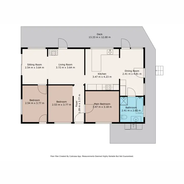Floorplan of Homely house listing, 58 Nombi Street, Mullaley NSW 2379