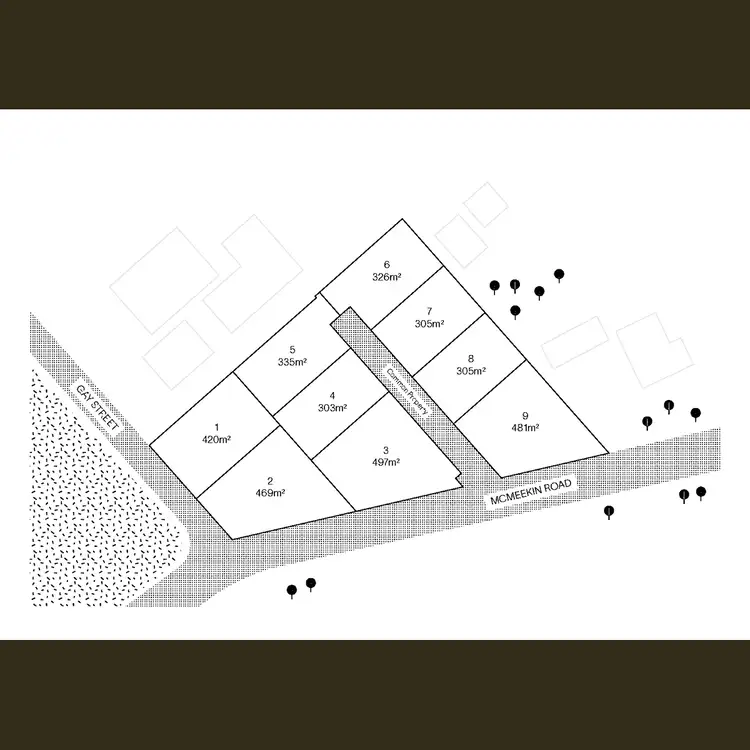Floorplan of Homely land listing, 74 McMeekin Road, Warrnambool VIC 3280