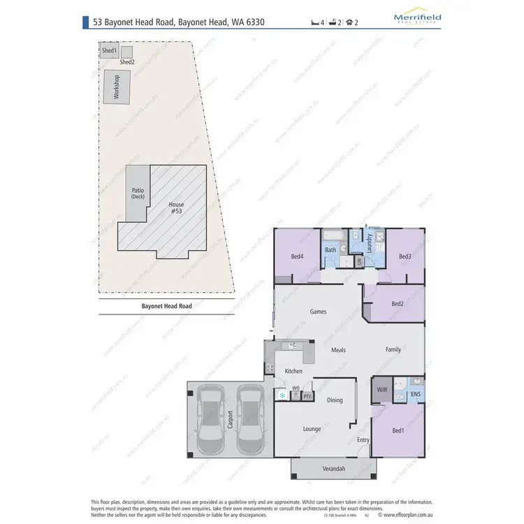 Floorplan of Homely house listing, 53 Bayonet Head Road, Bayonet Head WA 6330