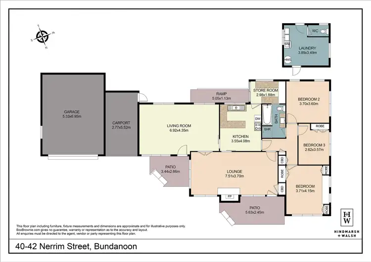 Floorplan of Homely house listing, 40 - 42 Nerrim Street, Bundanoon NSW 2578