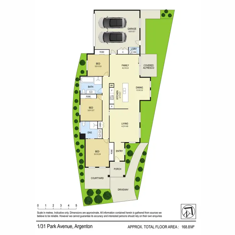Floorplan of Homely villa listing, 1/31 Park Avenue, Argenton NSW 2284
