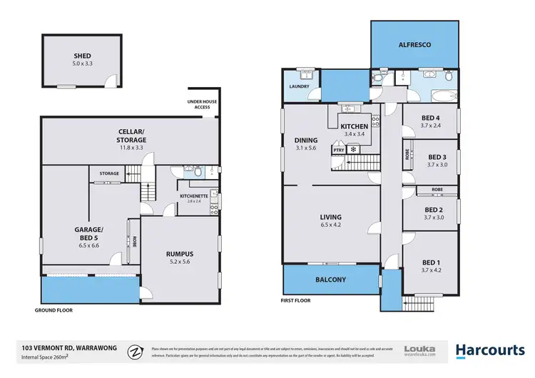 Floorplan of Homely house listing, 103 Vermont Road, Warrawong NSW 2502