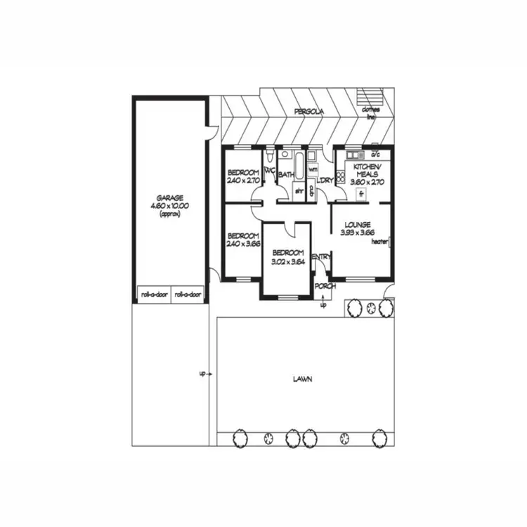 Floorplan of Homely house listing, 11a Brunswick Street, Kilburn SA 5084