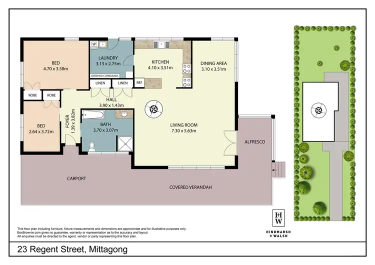Floorplan of Homely house listing, 23 Regent Street, Mittagong NSW 2575