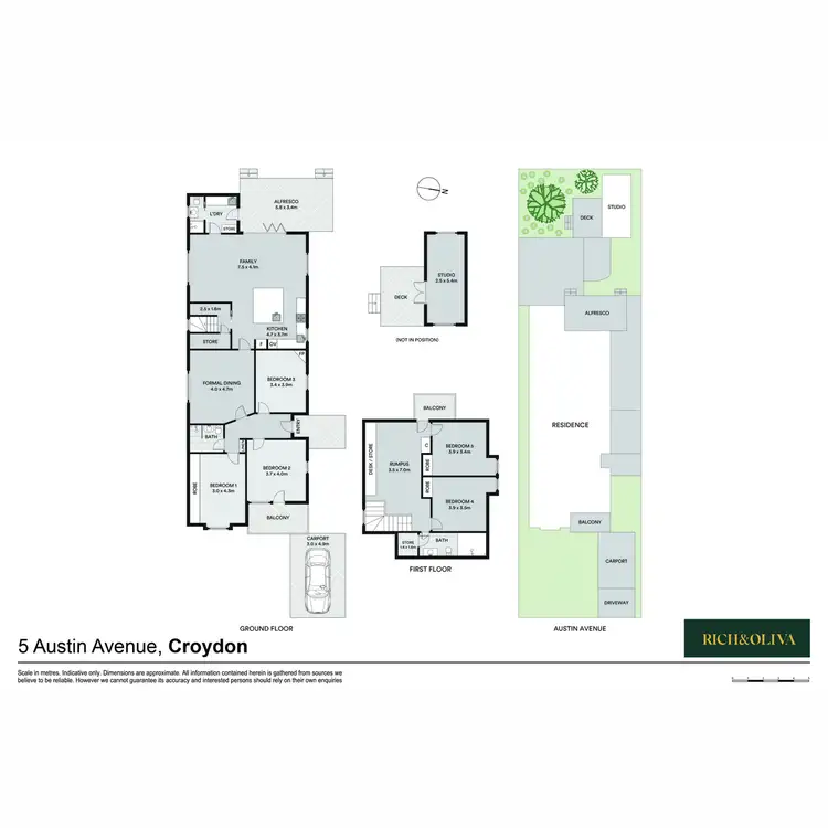 Floorplan of Homely house listing, 5 Austin Avenue, Croydon NSW 2132