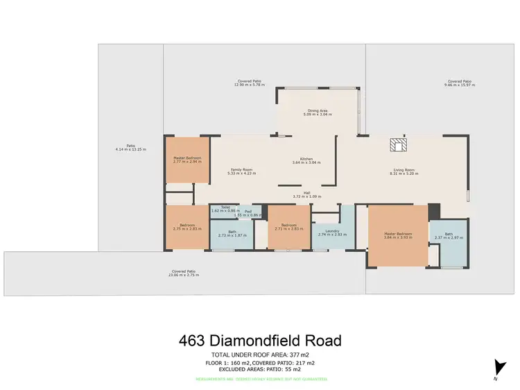 Floorplan of Homely house listing, 463 Diamondfield Road, Kandanga QLD 4570