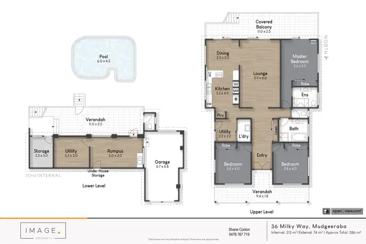 Floorplan of Homely house listing, 36 Milky Way, Mudgeeraba QLD 4213