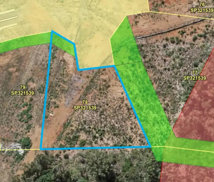 Floorplan of Homely land listing, 14 Macaranga Place, Taranganba QLD 4703