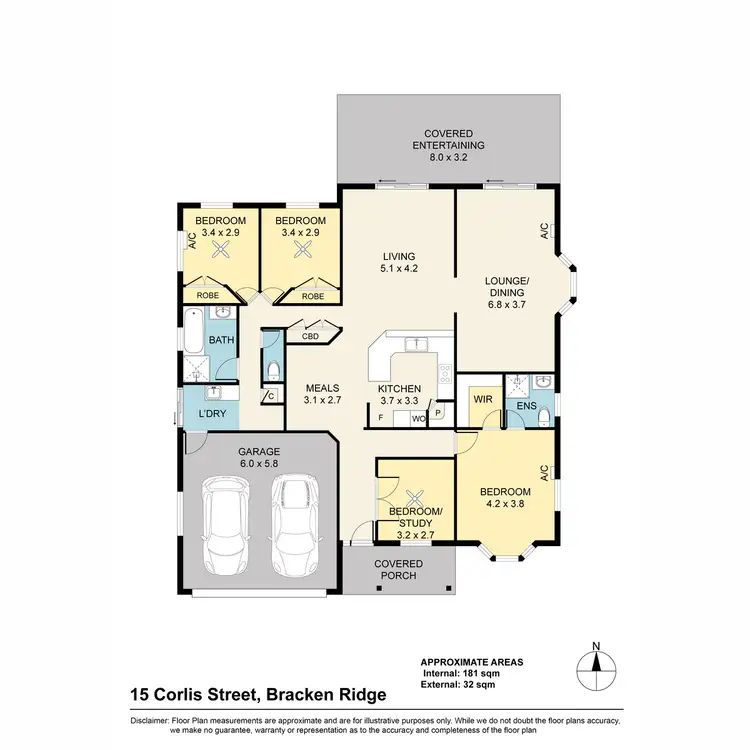 Floorplan of Homely house listing, 15 Corlis Street, Bracken Ridge QLD 4017