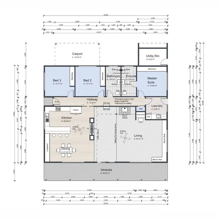 Floorplan of Homely rural property listing, 150 Mountain Road, Lilydale TAS 7268