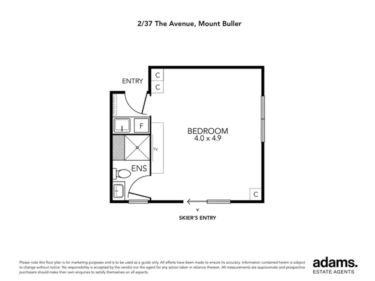 Floorplan of Homely apartment listing, 2/37 The Avenue, Mount Buller VIC 3723