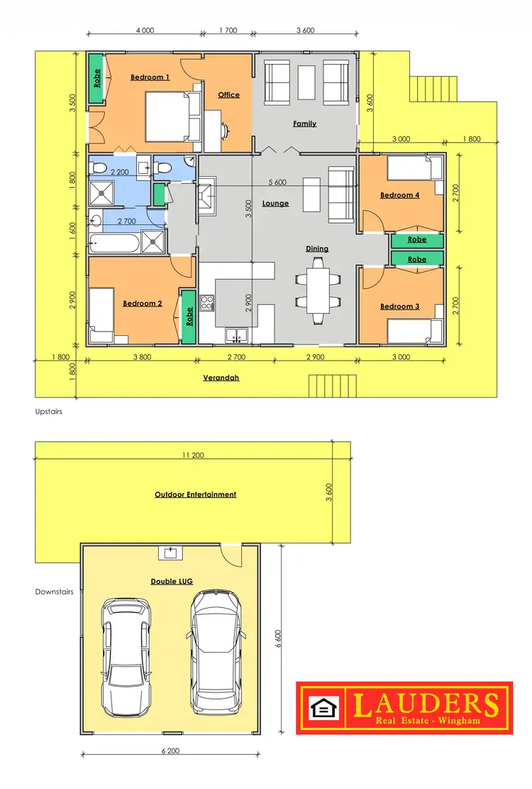 Floorplan of Homely rural property listing, 4 Kingfisher Drive, Wingham NSW 2429