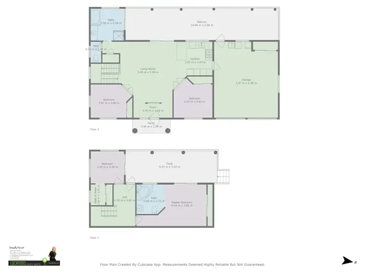 Floorplan of Homely house listing, 14 Bembooka Close, Glen Eden QLD 4680