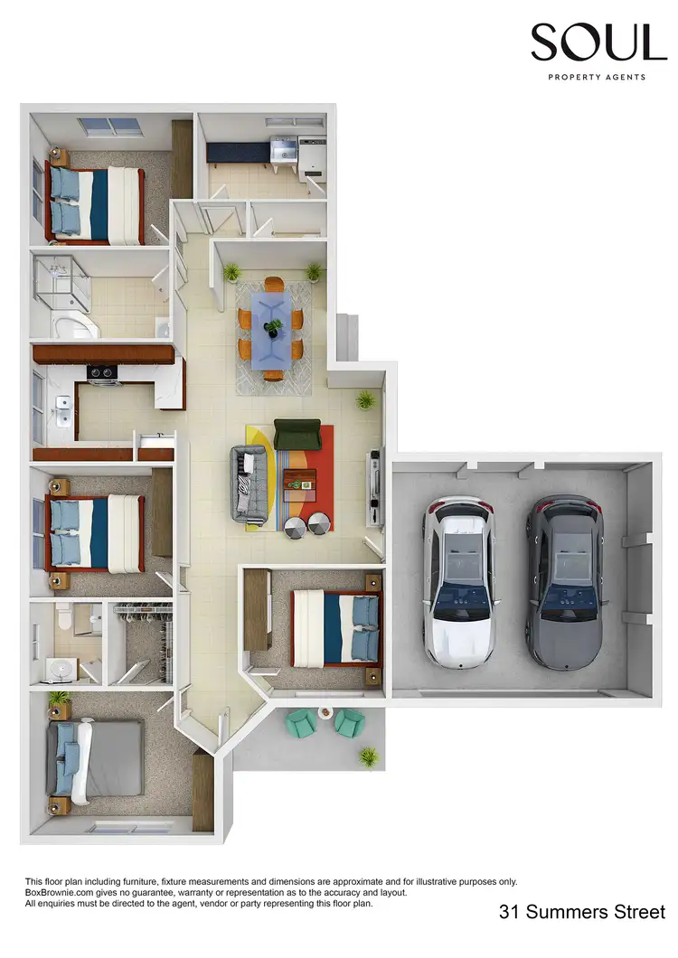 Floorplan of Homely house listing, 31 Summers Street, Griffith NSW 2680