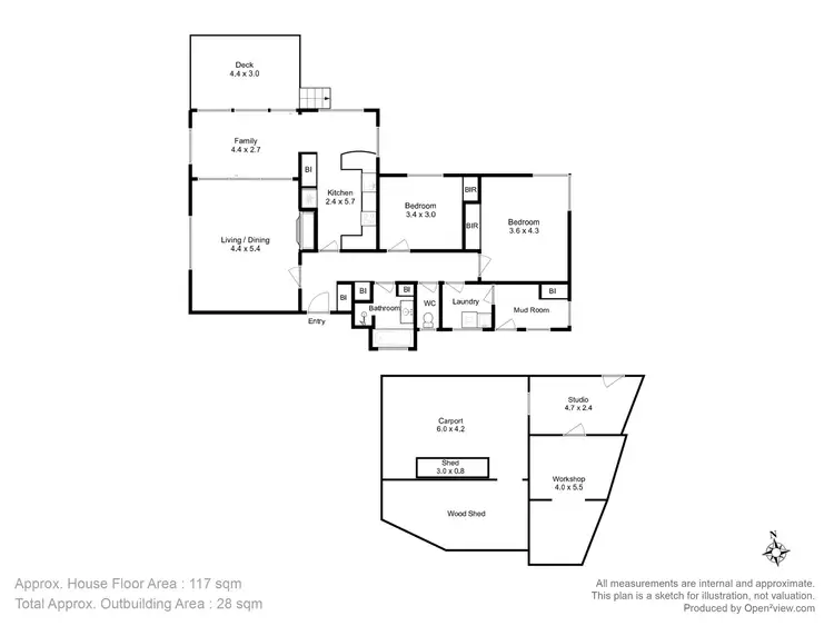 Floorplan of Homely house listing, 15 Musgrove Road, Geilston Bay TAS 7015