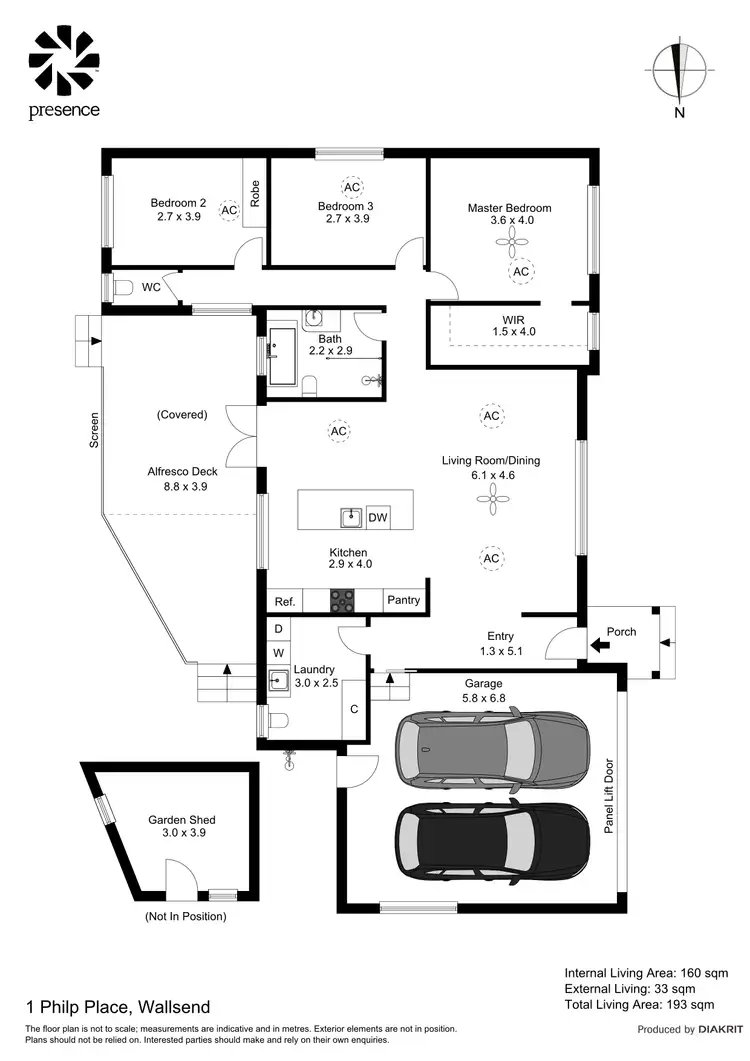Floorplan of Homely house listing, 1 Philp Place, Wallsend NSW 2287