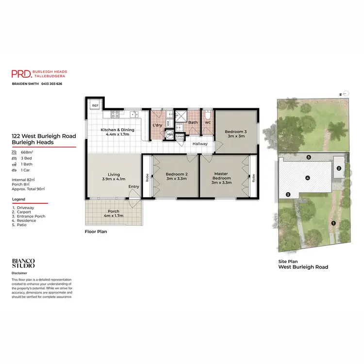 Floorplan of Homely house listing, 122 West Burleigh Road, Burleigh Heads QLD 4220