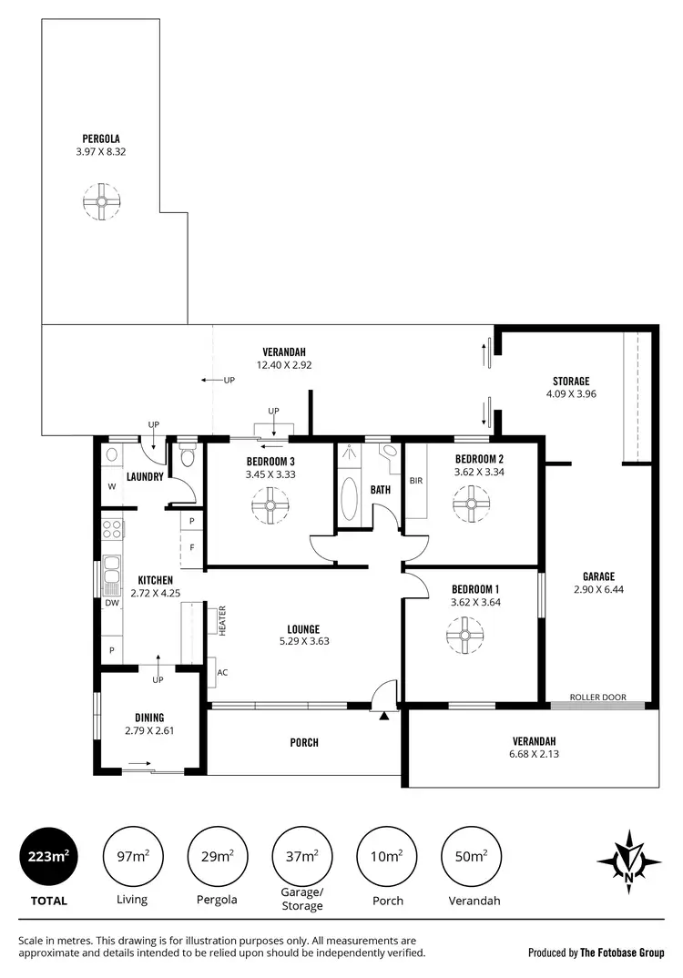 Floorplan of Homely house listing, 1 Northolt Road, Osborne SA 5017
