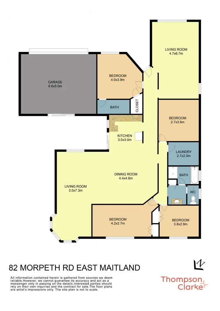 Floorplan of Homely house listing, 82 Morpeth Road, Pitnacree NSW 2323