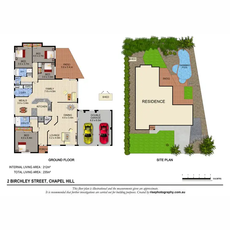 Floorplan of Homely house listing, 2 Birchley Street, Chapel Hill QLD 4069