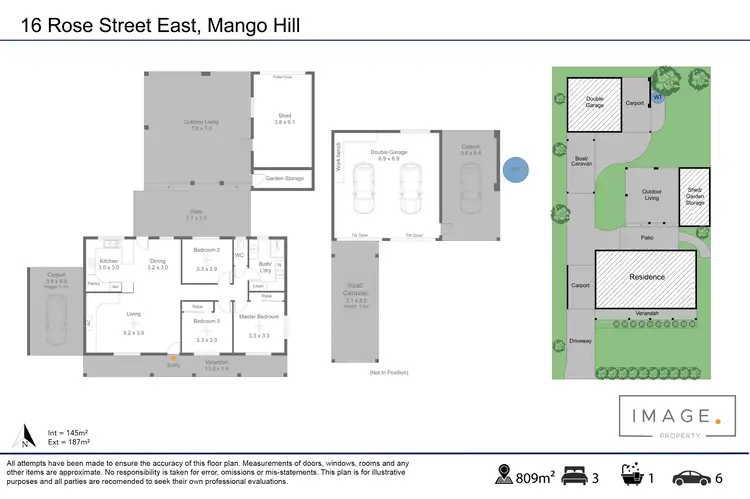 Floorplan of Homely house listing, 16 Rose Street East, Mango Hill QLD 4509