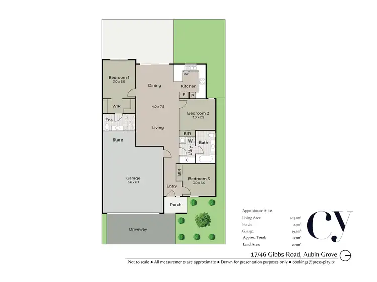 Floorplan of Homely house listing, 17/46 Gibbs Road, Aubin Grove WA 6164