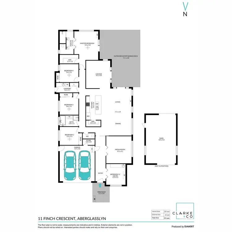 Floorplan of Homely house listing, 11 Finch Crescent, Aberglasslyn NSW 2320