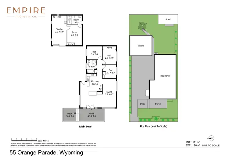 Floorplan of Homely house listing, 55 Orange Parade, Wyoming NSW 2250