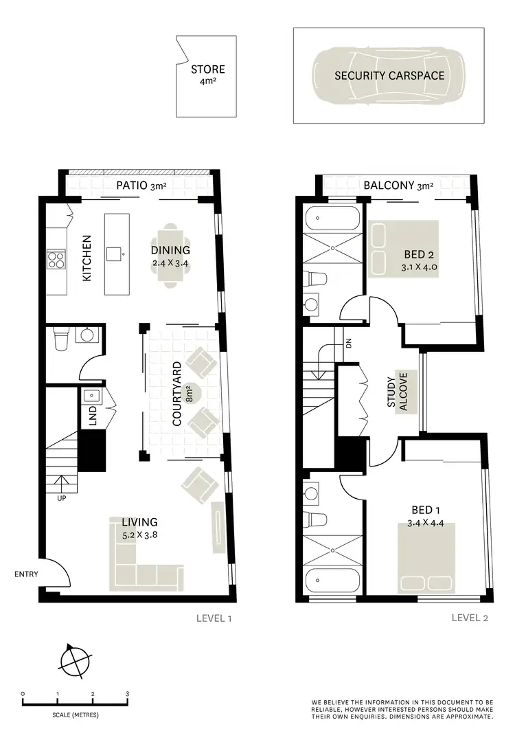 Floorplan of Homely apartment listing, 6/3-5 Gordon Street, Rozelle NSW 2039