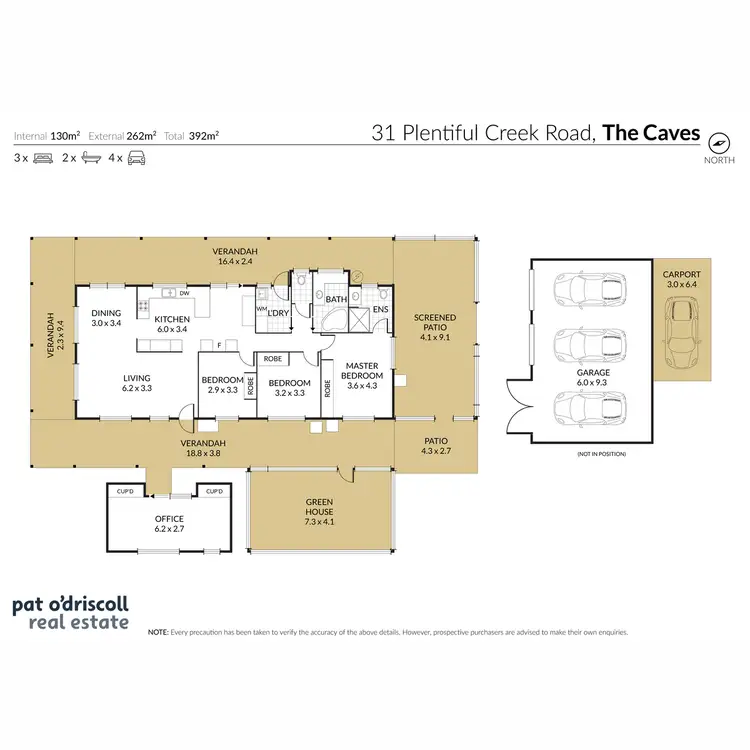 Floorplan of Homely house listing, 31 Plentiful Creek Road, The Caves QLD 4702