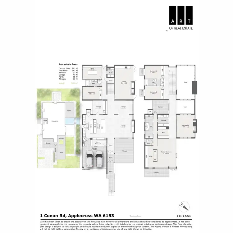 Floorplan of Homely house listing, 1 Conon Road, Applecross WA 6153