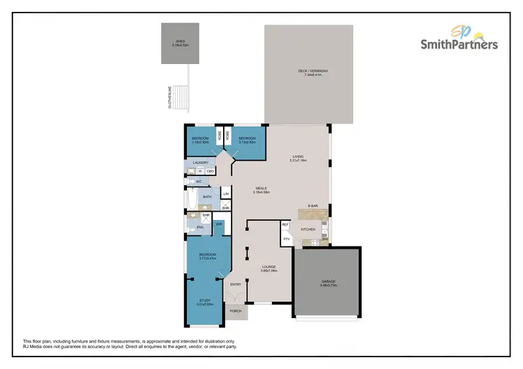 Floorplan of Homely house listing, 13 Coachhouse Drive, Gulfview Heights SA 5096