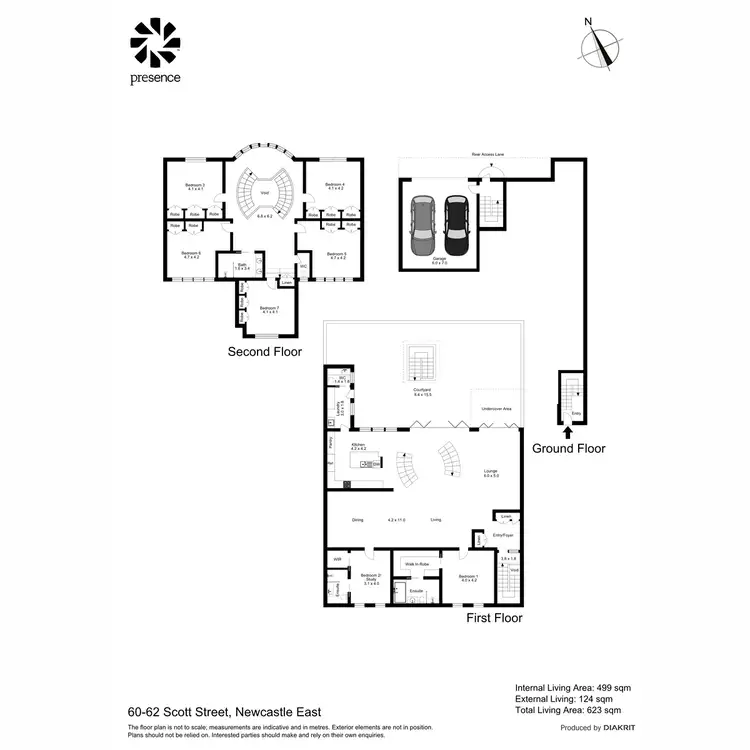Floorplan of Homely apartment listing, 60-62 Scott Street, Newcastle East NSW 2300