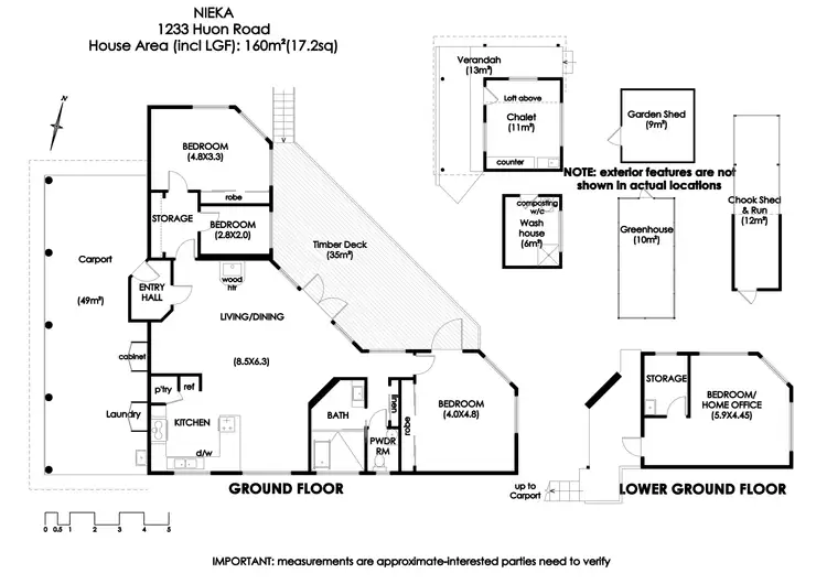 Floorplan of Homely house listing, 1233 Huon Road, Neika TAS 7054