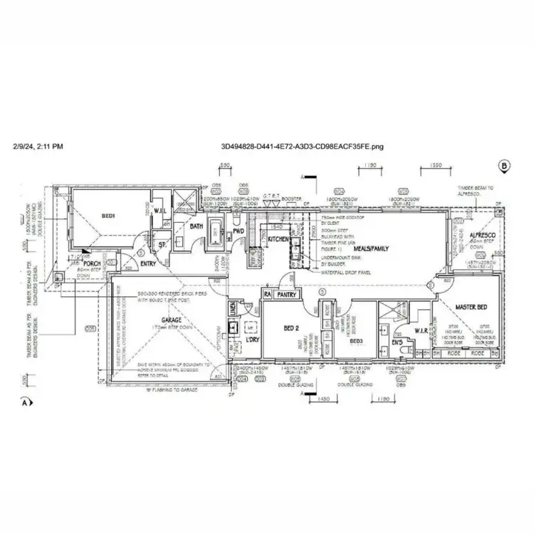 Floorplan of Homely house listing, 14 Vestige Street, Donnybrook VIC 3064