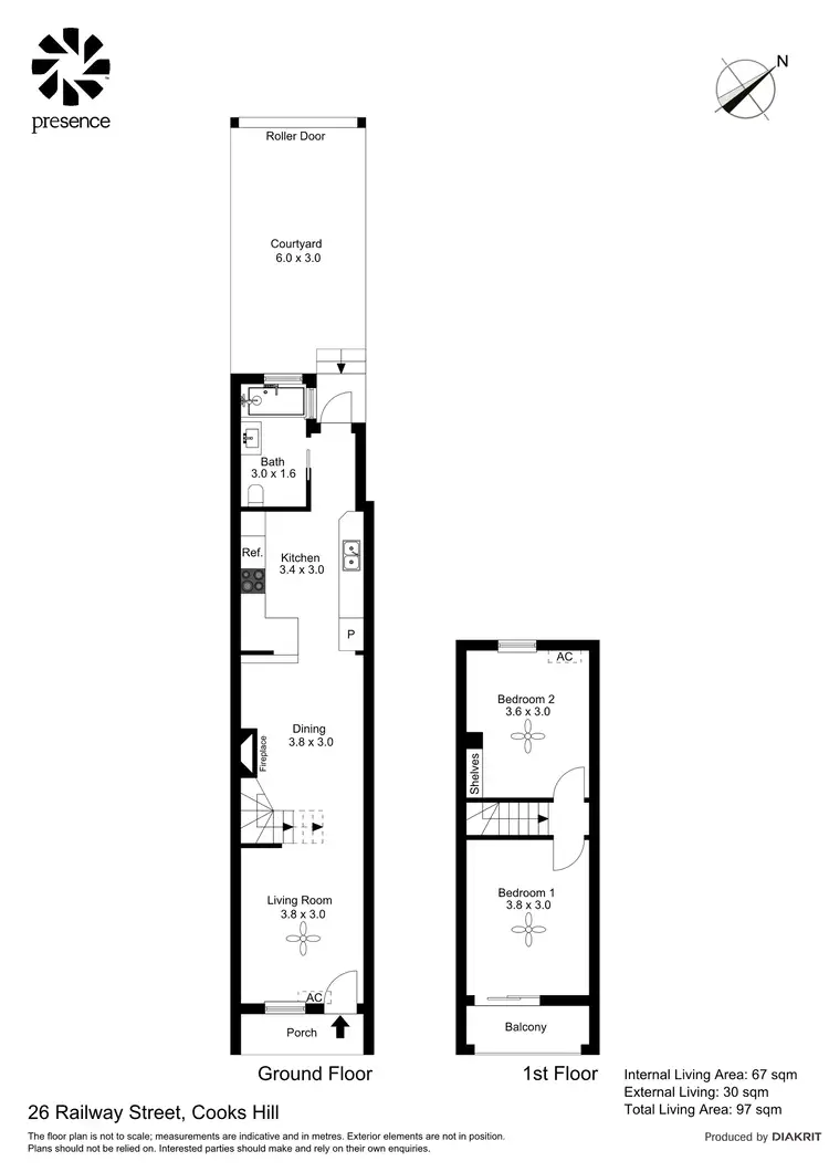 Floorplan of Homely house listing, 26 Railway Street, Cooks Hill NSW 2300