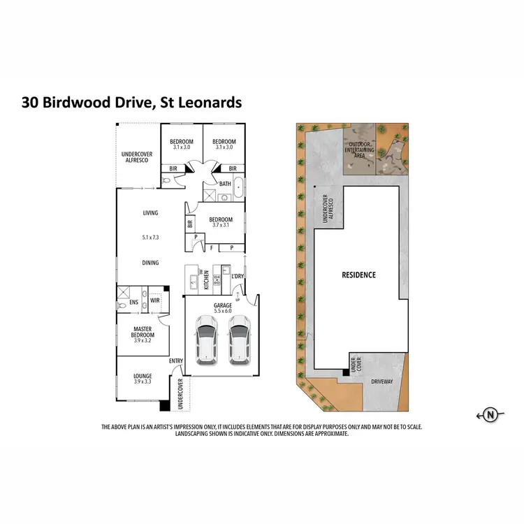 Floorplan of Homely house listing, 30 Birdwood Drive, St Leonards VIC 3223