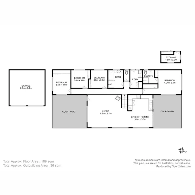 Floorplan of Homely house listing, 113 Proctors Road, Kingston TAS 7050