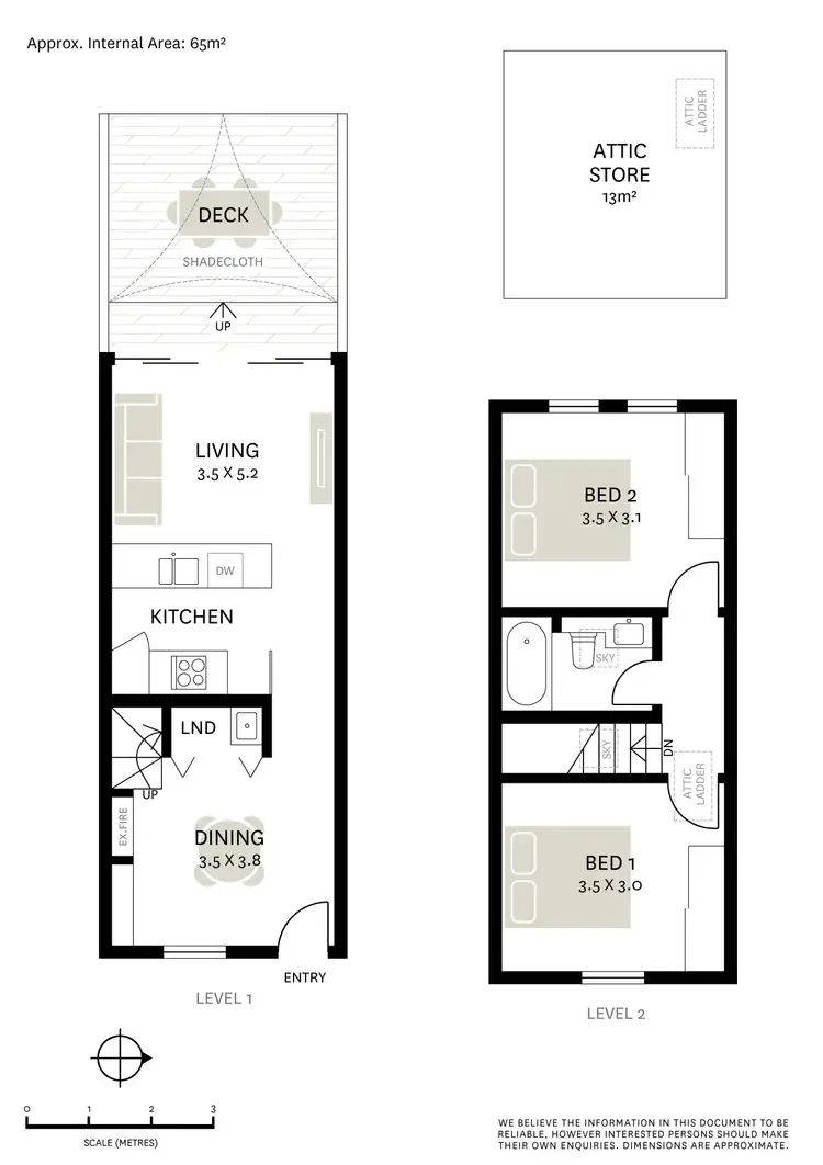 Floorplan of Homely terrace listing, 17 Batman Lane, Surry Hills NSW 2010