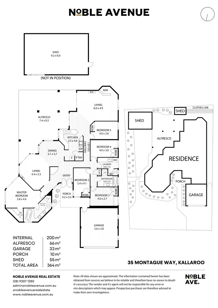 Floorplan of Homely house listing, 35 Montague Way, Kallaroo WA 6025